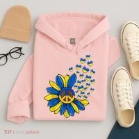 Autism Awareness Peace Sunflower Hoodie thumb 4