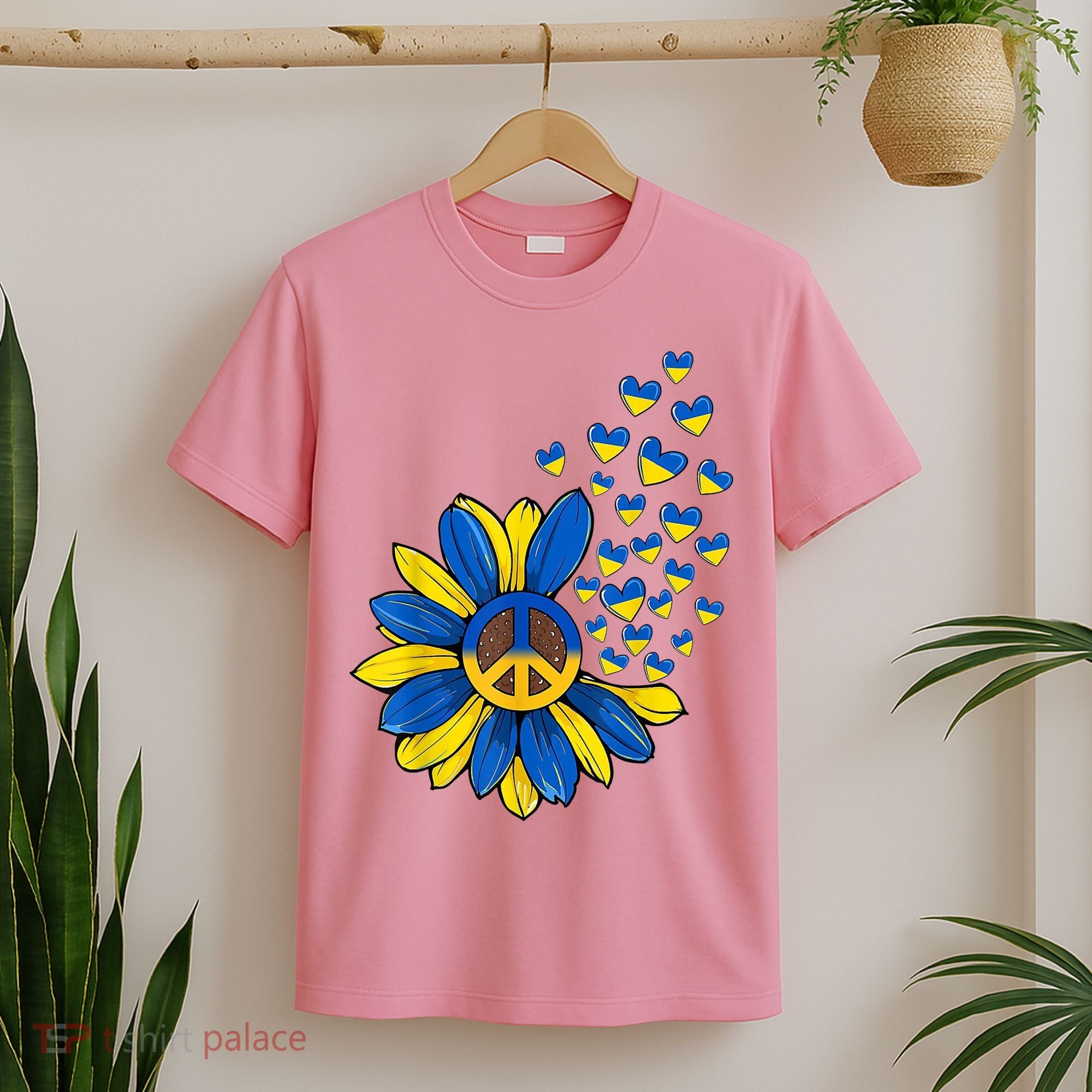 Autism Awareness Peace Sunflower T-Shirt
