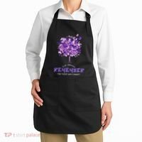 Alzheimers Awareness Purple Butterfly Apron thumb 2