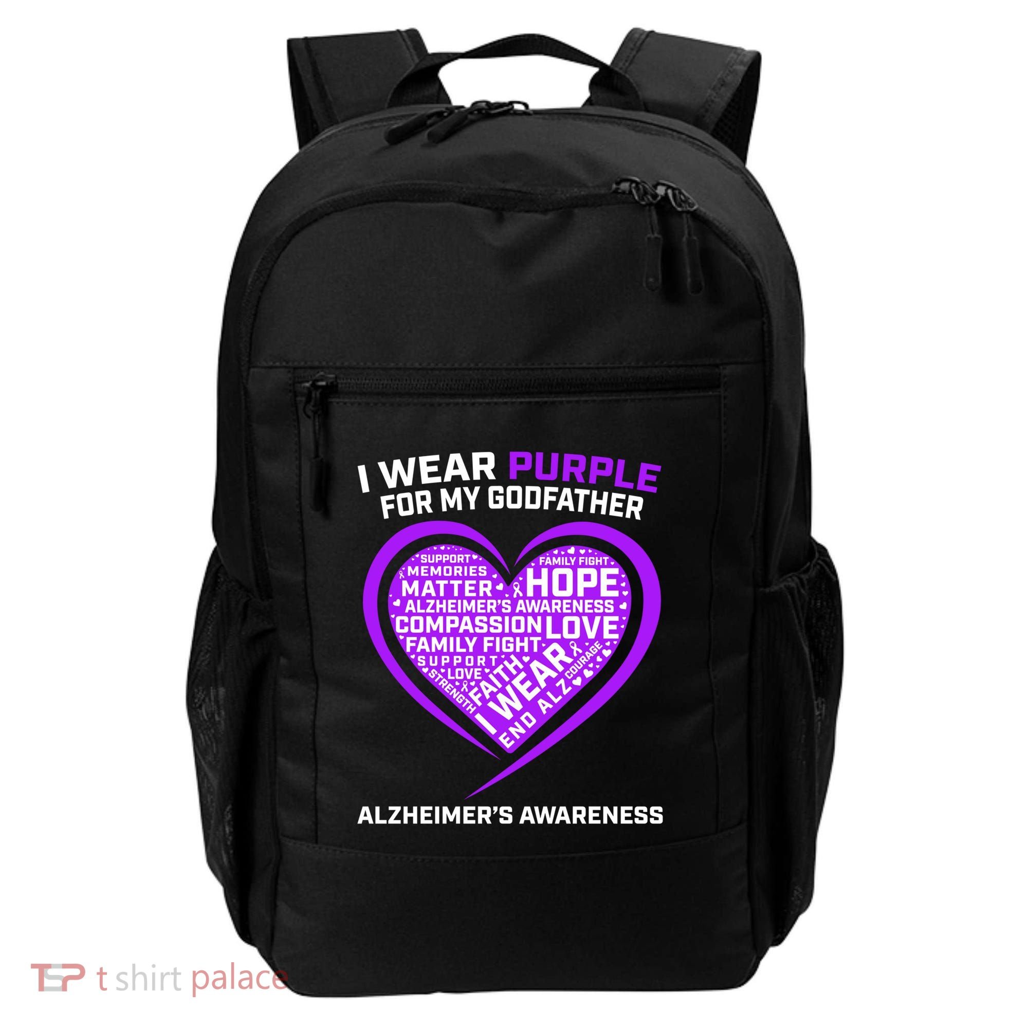 Alzheimers Awareness Products Memories Matter Godfather Gift Backpack