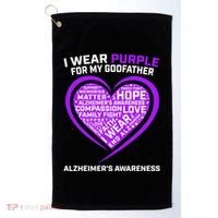 Alzheimers Awareness Products Memories Matter Godfather Gift Golf Towel thumb 0