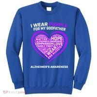 Alzheimers Awareness Products Memories Matter Godfather Gift Sweatshirt thumb 0