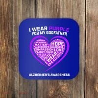 Alzheimers Awareness Products Memories Matter Godfather Gift Coaster thumb 0