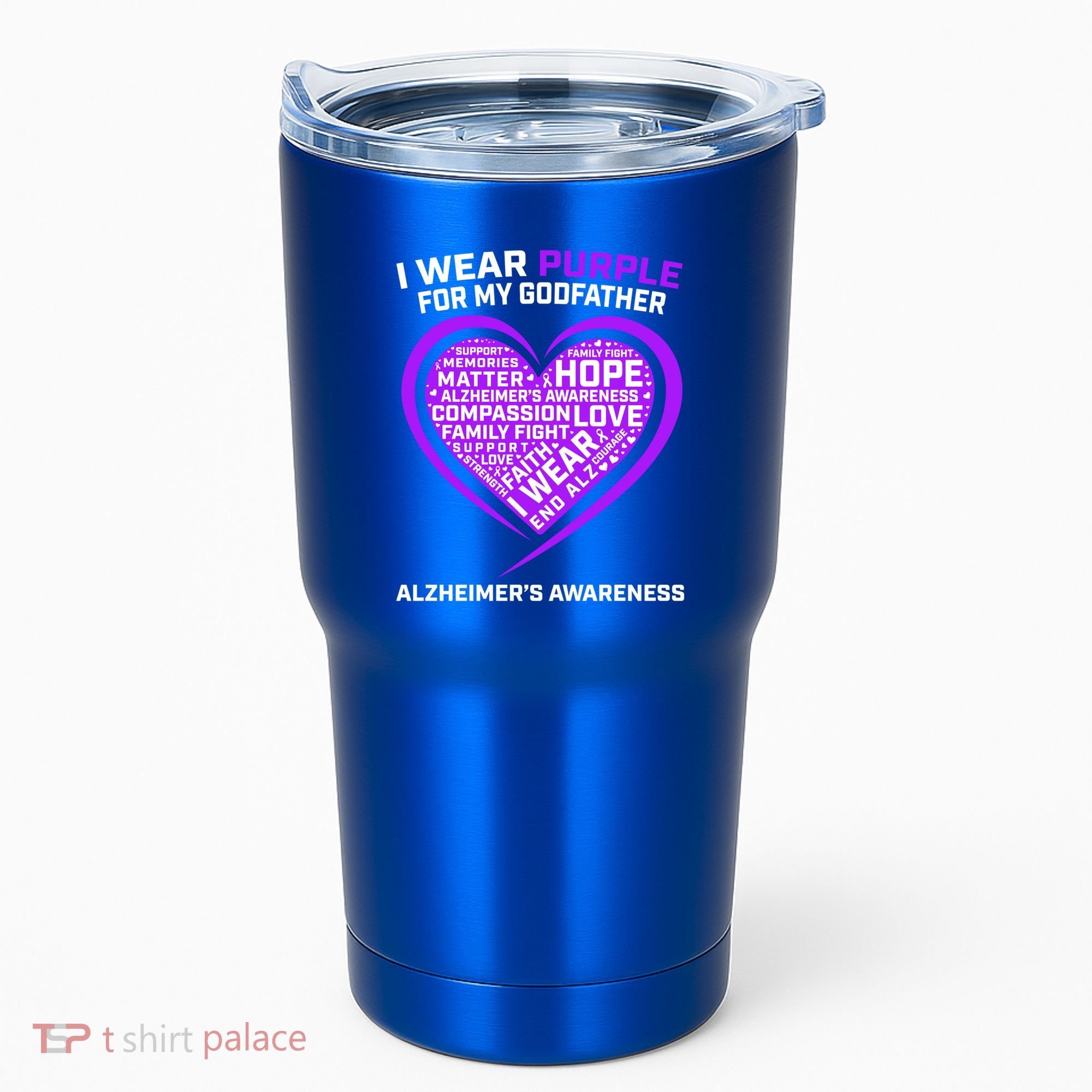 Alzheimers Awareness Products Memories Matter Godfather Gift Tumbler