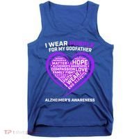Alzheimers Awareness Products Memories Matter Godfather Gift Tank Top thumb 0