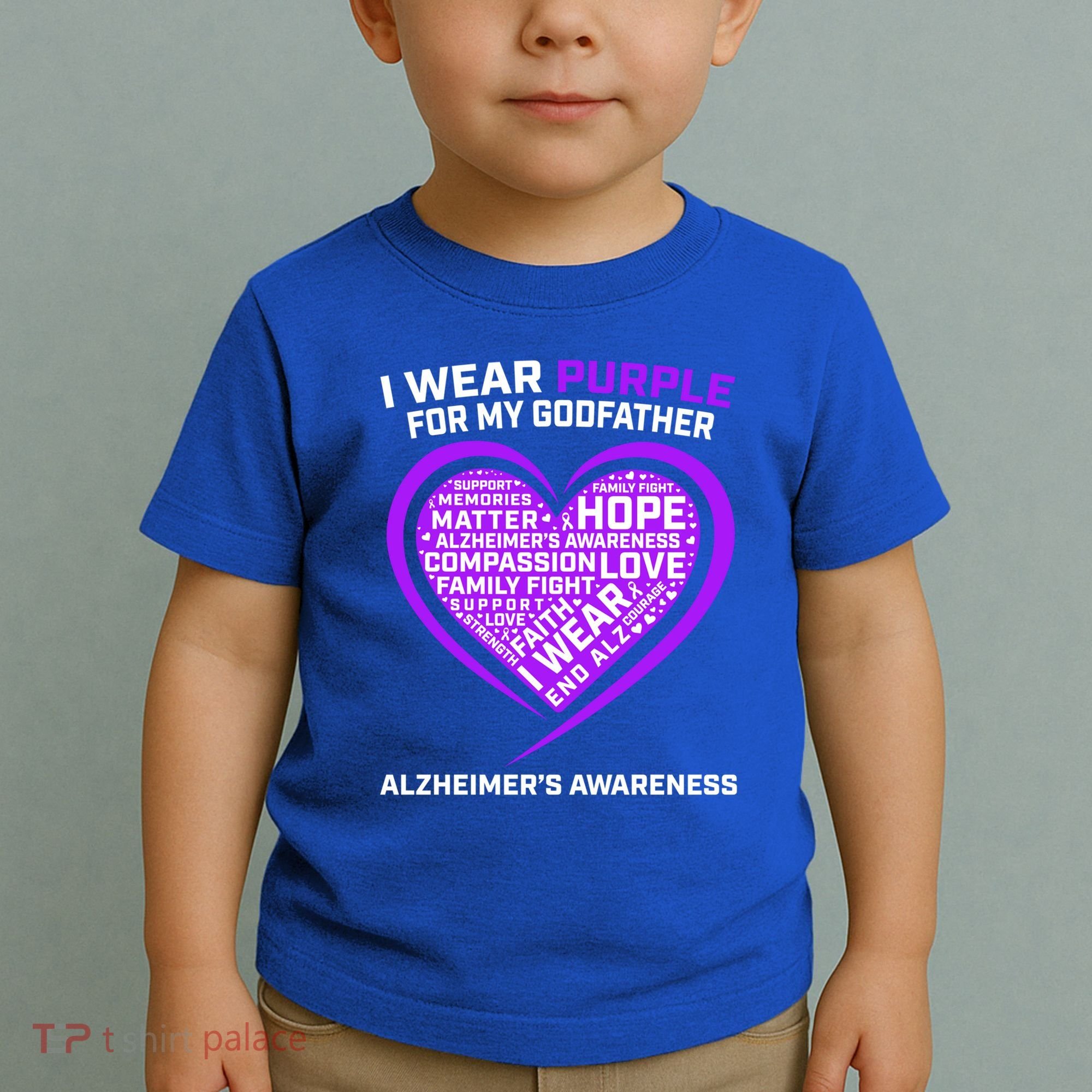 Alzheimers Awareness Products Memories Matter Godfather Gift Toddler T-Shirt
