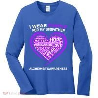 Alzheimers Awareness Products Memories Matter Godfather Gift Women's Long Sleeve Shirt thumb 0