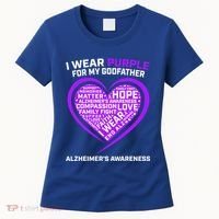 Alzheimers Awareness Products Memories Matter Godfather Gift Women's T-Shirt thumb 0