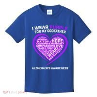 Alzheimers Awareness Products Memories Matter Godfather Gift Kids T-Shirt thumb 0