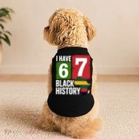 African American Pride I Have 67 Black History Doggie Tank thumb 2