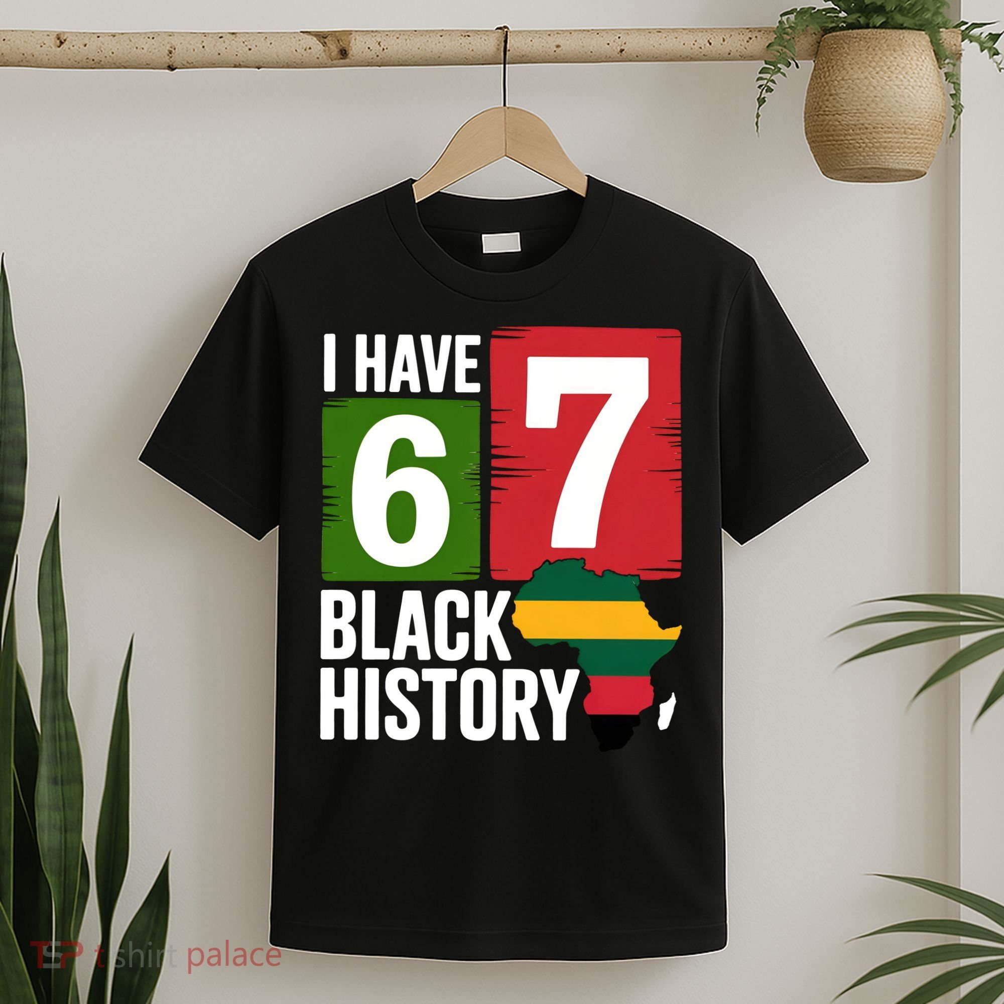 African American Pride I Have 67 Black History T-Shirt