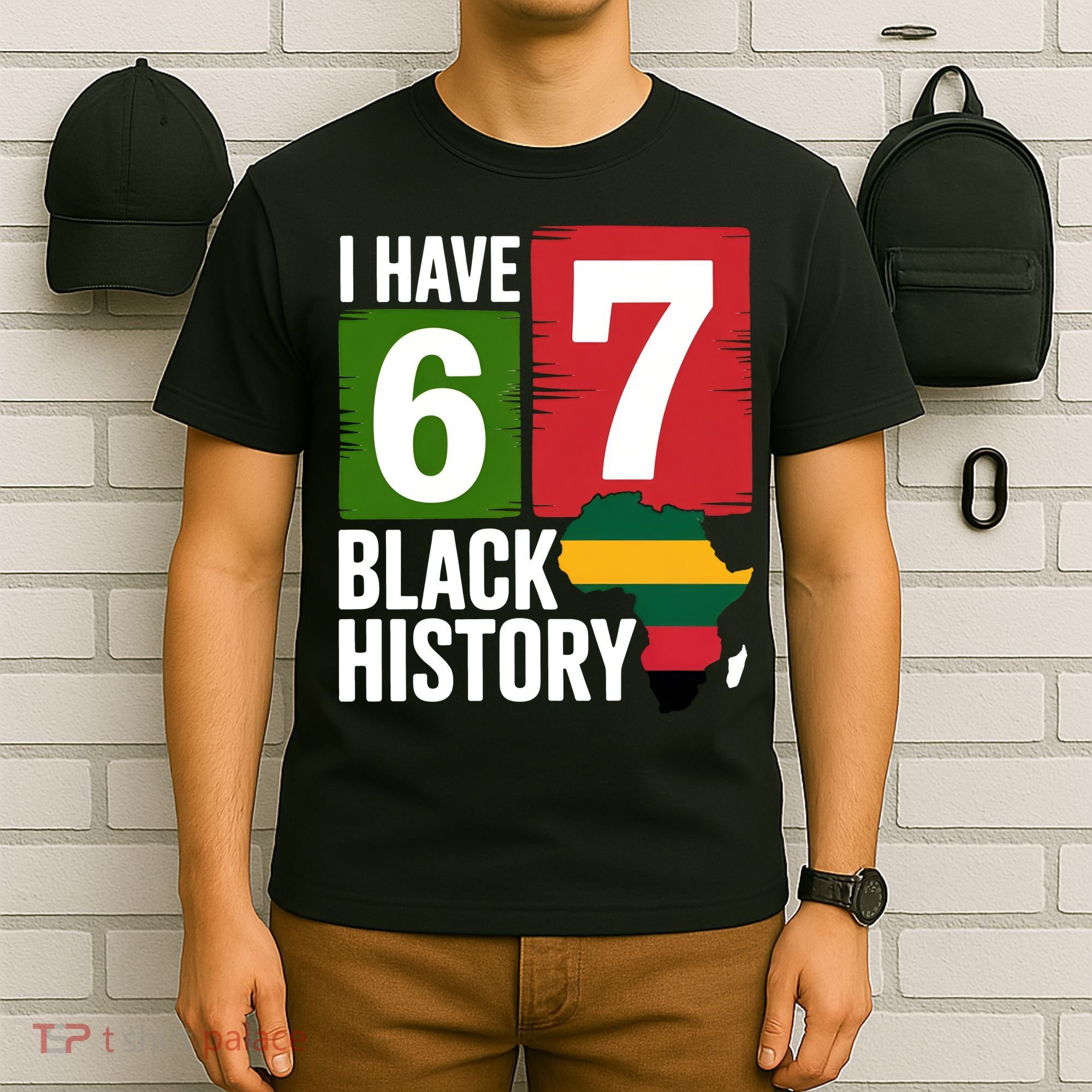 African American Pride I Have 67 Black History T-Shirt