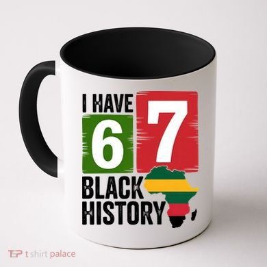African American Pride I Have 67 Black History Coffee Mug