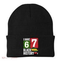 African American Pride I Have 67 Black History Beanie thumb 0