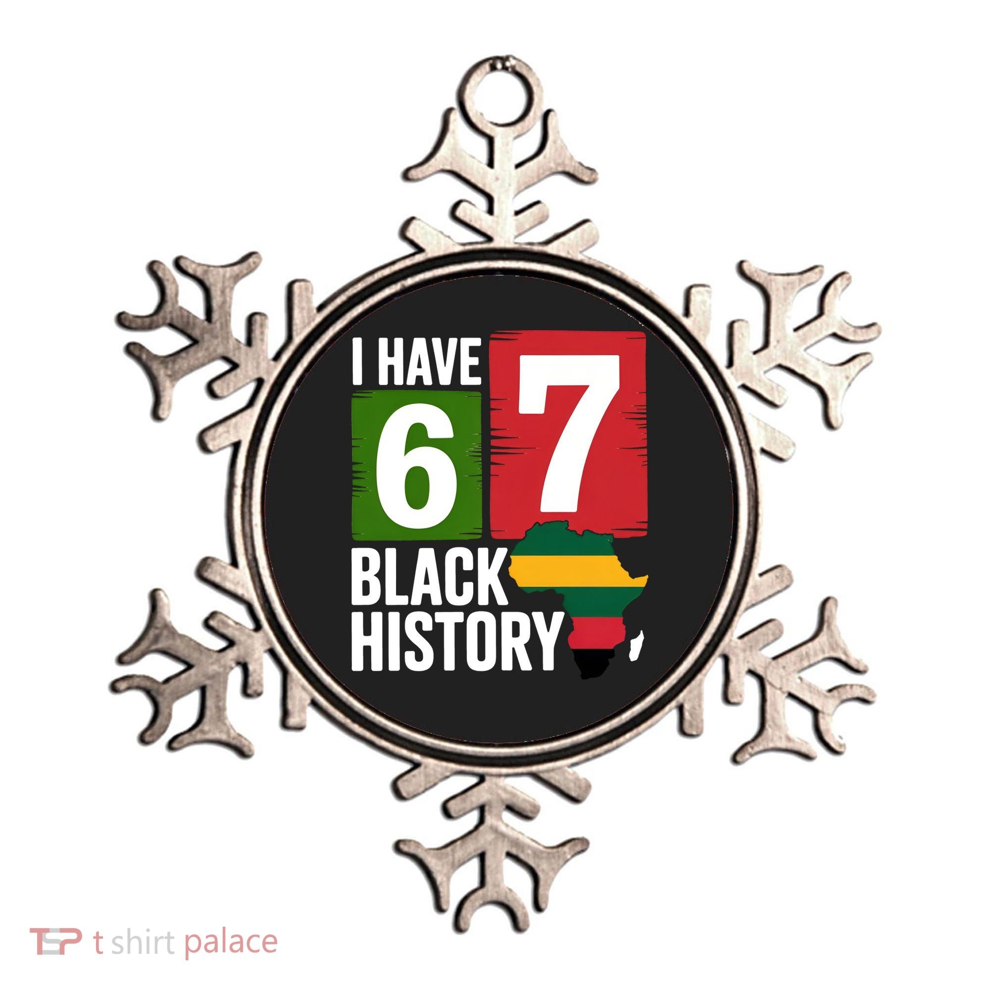 African American Pride I Have 67 Black History Ornament