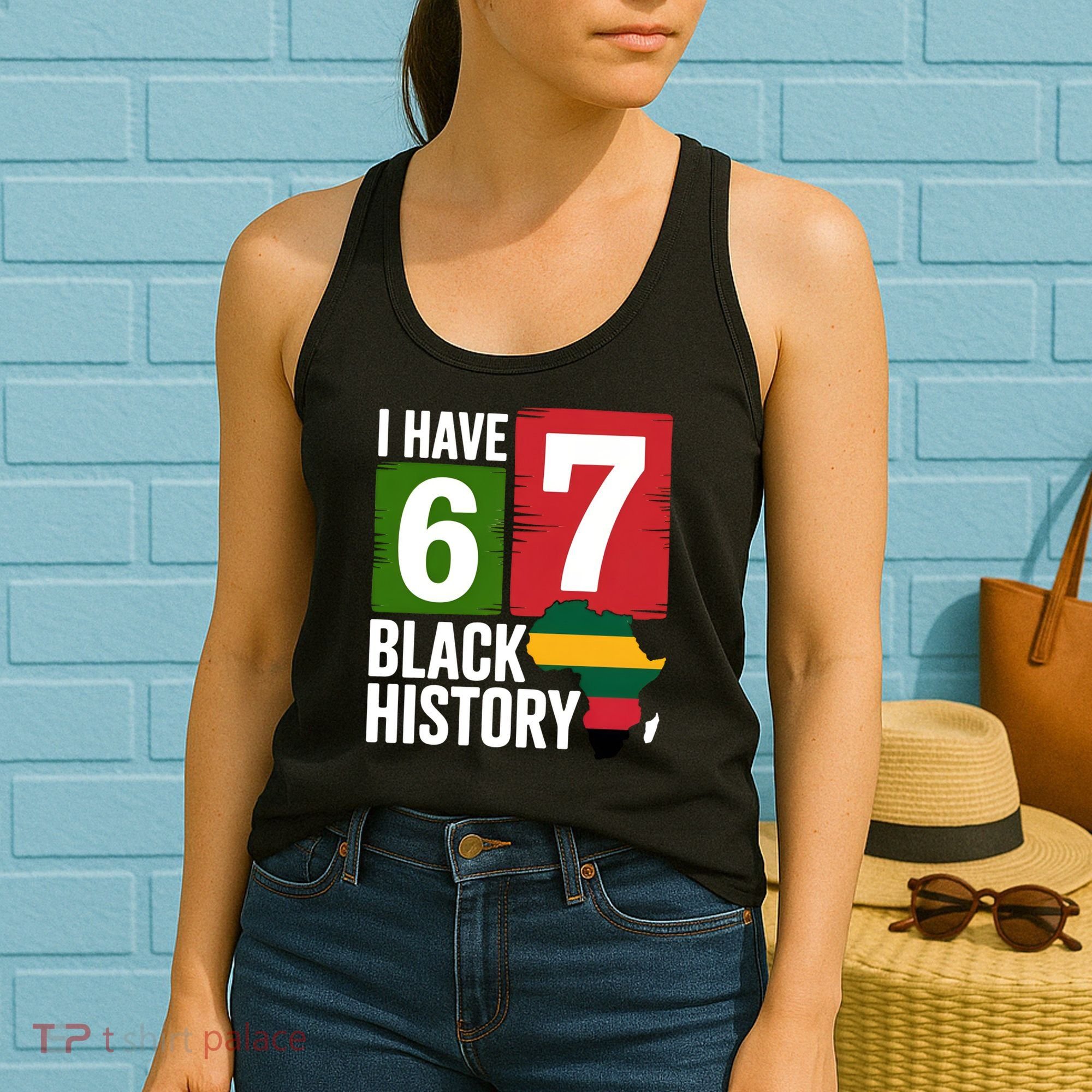 African American Pride I Have 67 Black History Women's Tank Top