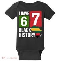 African American Pride I Have 67 Black History Baby Bodysuit thumb 0