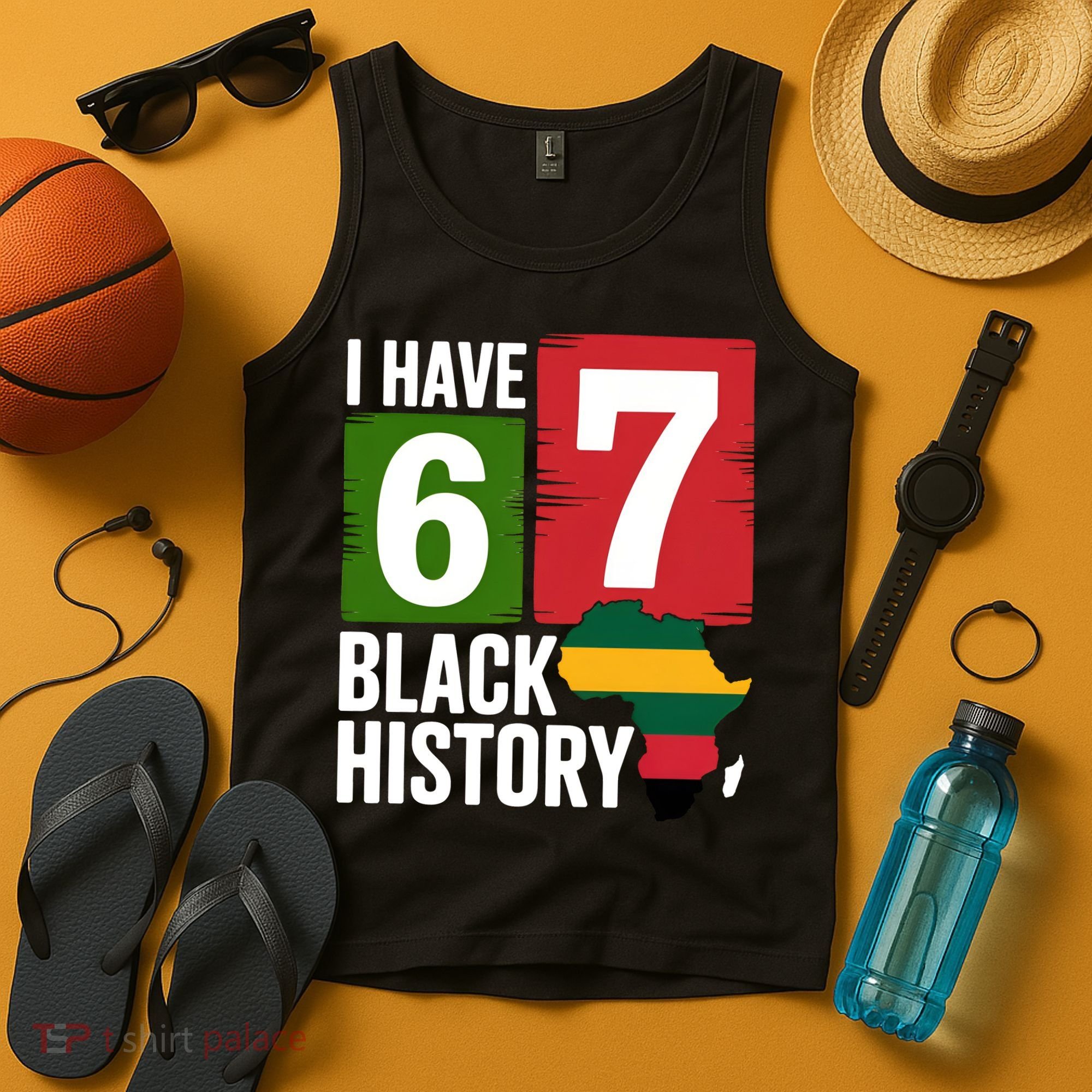 African American Pride I Have 67 Black History Tank Top