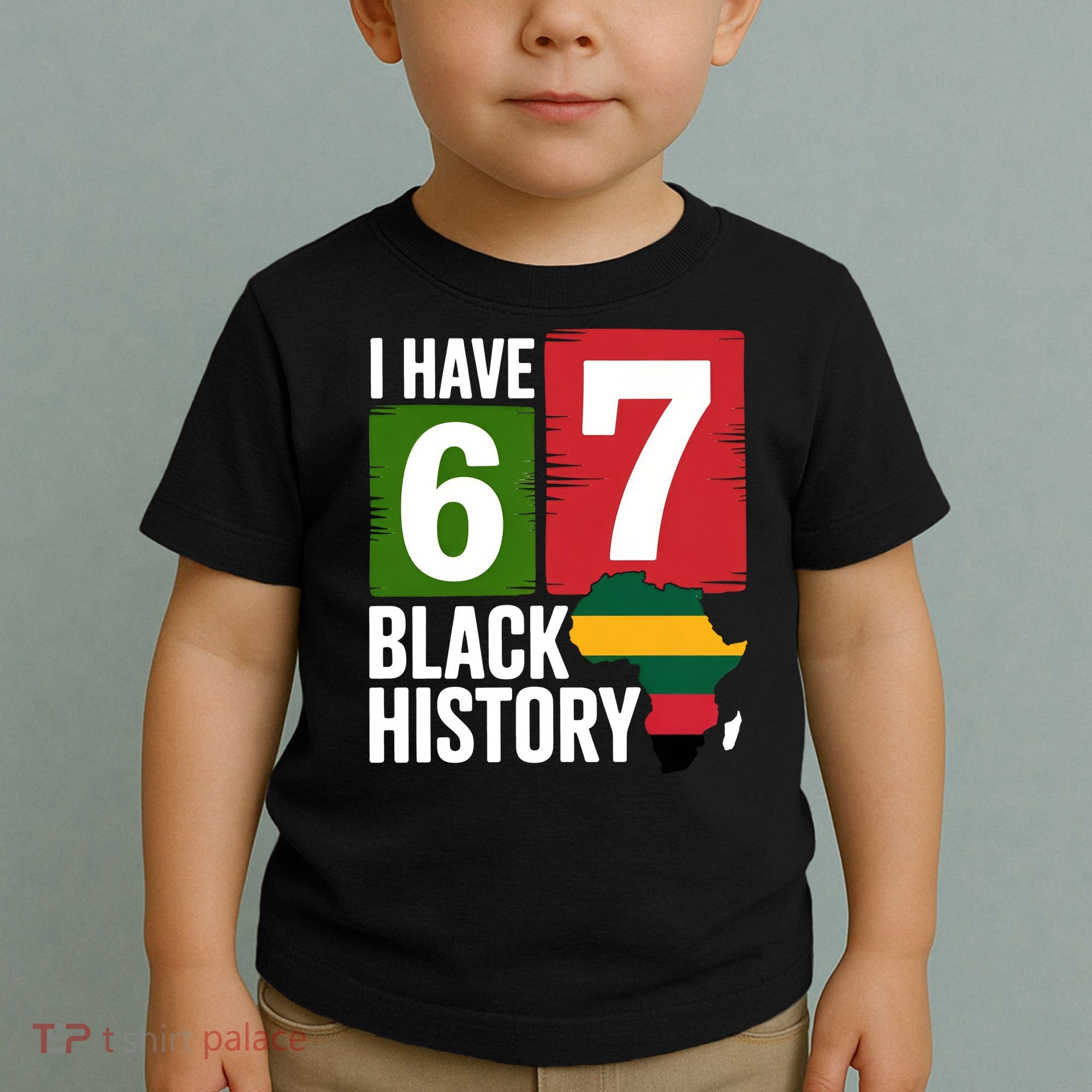 African American Pride I Have 67 Black History Toddler T-Shirt