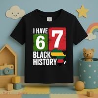 African American Pride I Have 67 Black History Toddler T-Shirt thumb 3