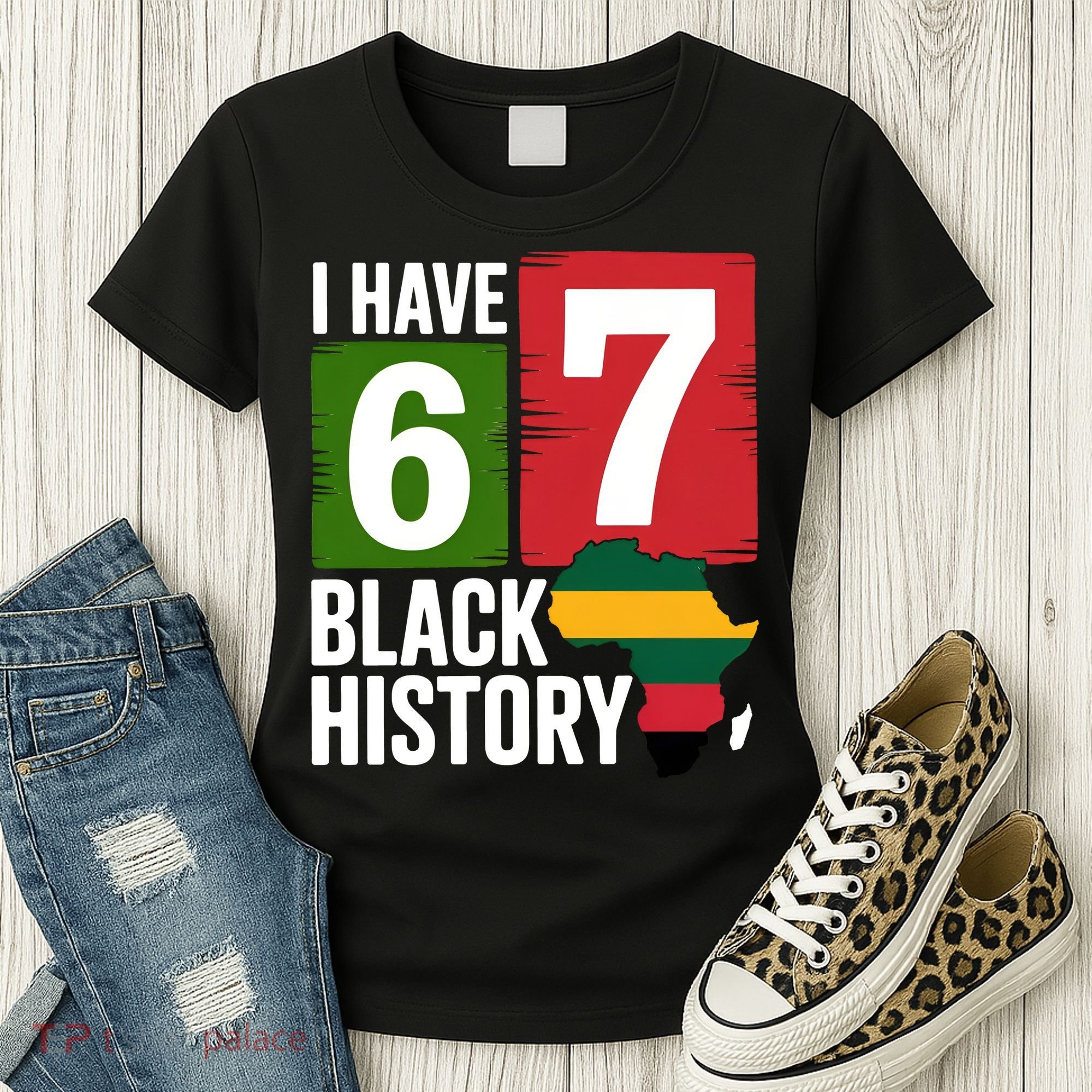 African American Pride I Have 67 Black History Women's T-Shirt