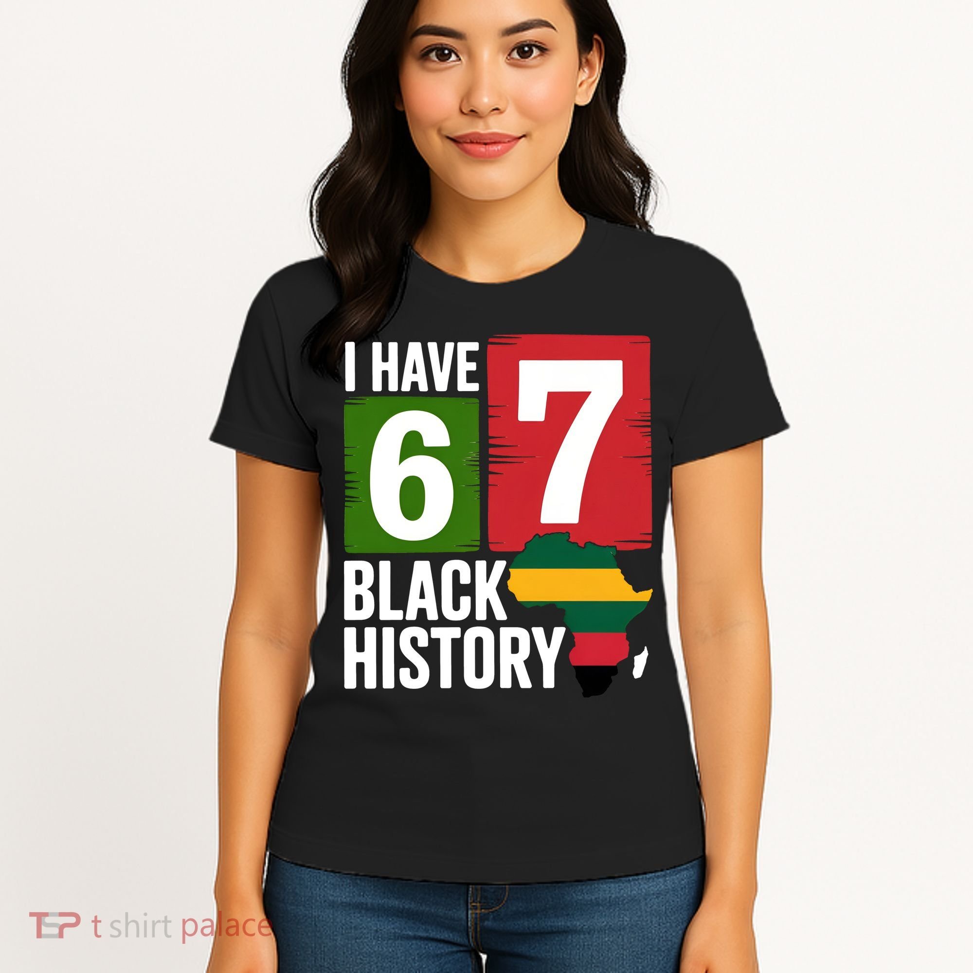African American Pride I Have 67 Black History Women's T-Shirt