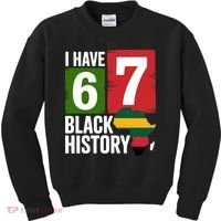 African American Pride I Have 67 Black History Kids Sweatshirt thumb 0