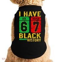 African American Pride I Have 67 Black History 6-7 Meme Doggie Tank thumb 0