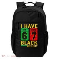 African American Pride I Have 67 Black History 6-7 Meme Backpack thumb 0