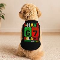 African American Pride I Have 67 Black History Six Seven Doggie Tank thumb 2