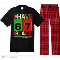African American Pride I Have 67 Black History Six Seven Pajama Set thumb 0