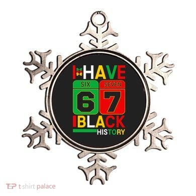 African American Pride I Have 67 Black History Six Seven Ornament