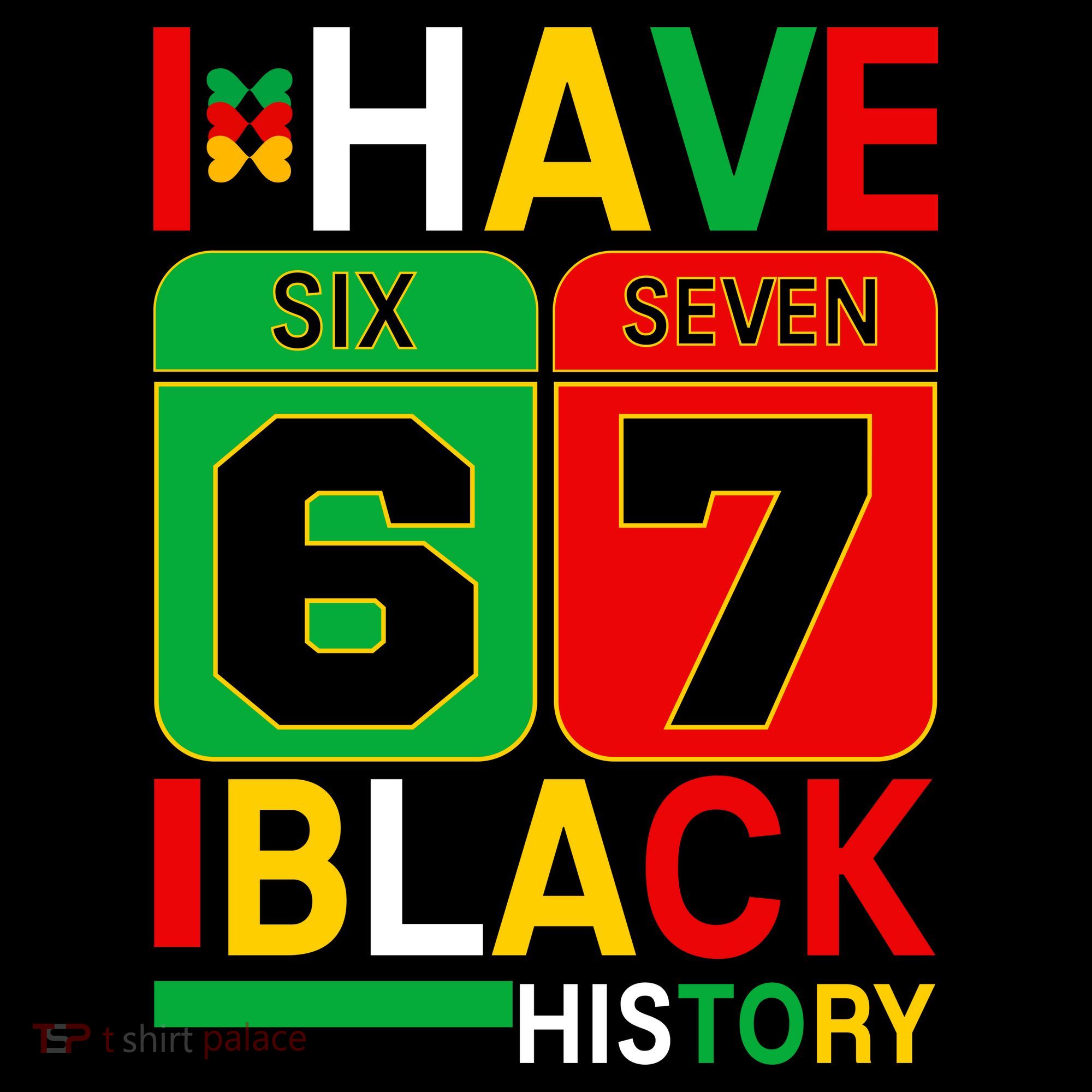 African American Pride I Have 67 Black History Six Seven Ornament