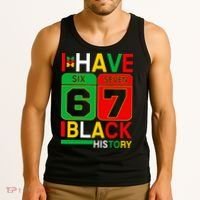 African American Pride I Have 67 Black History Six Seven Tank Top thumb 3