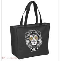 Autism Awareness Puzzle Sunglasses Lion Tote Bag thumb 2