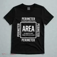 Area And Perimeter Math Teacher Mathematics Funny Math T-Shirt thumb 5