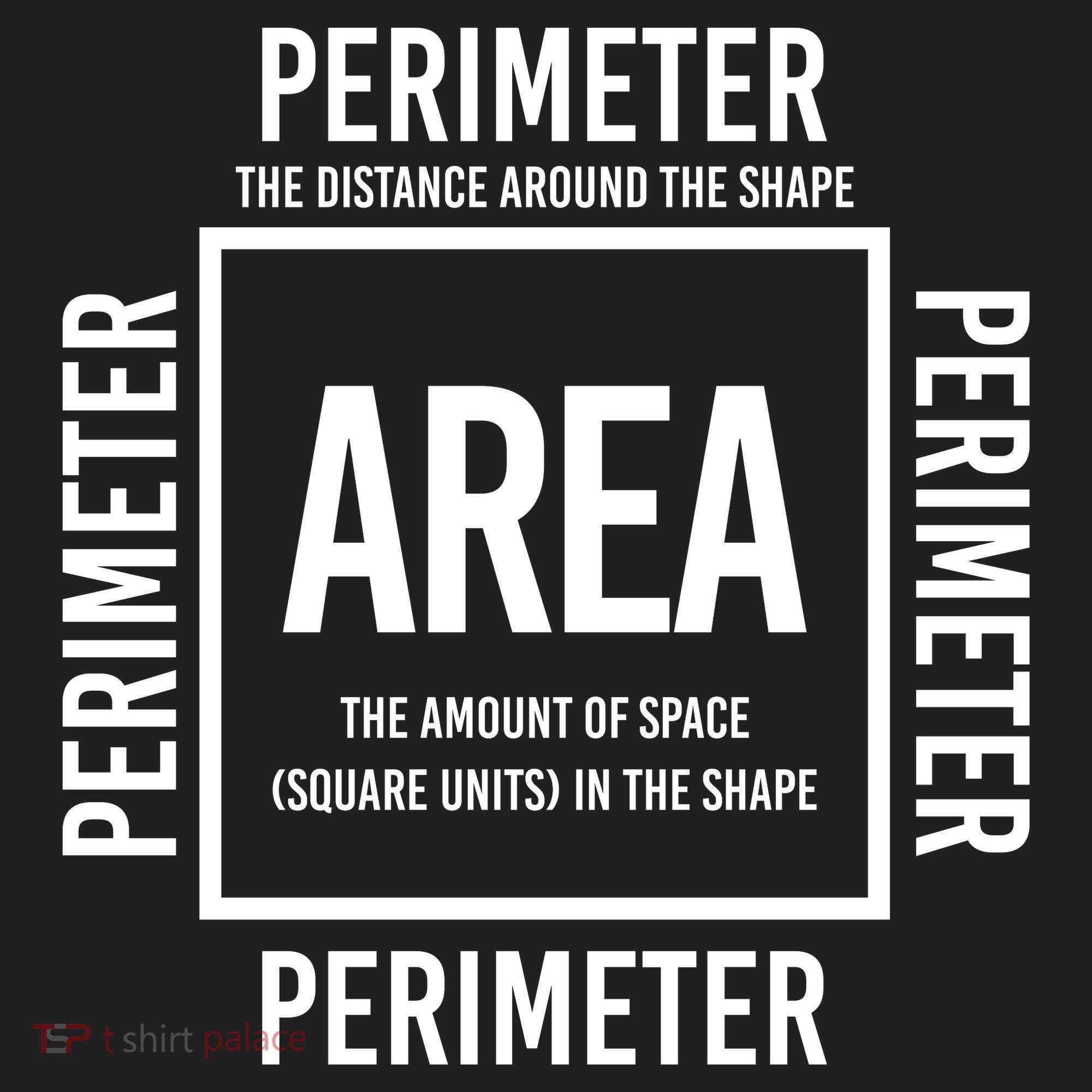 Area And Perimeter Math Teacher Mathematics Funny Math Tumbler