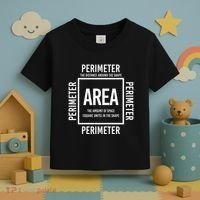 Area And Perimeter Math Teacher Mathematics Funny Math Toddler T-Shirt thumb 3