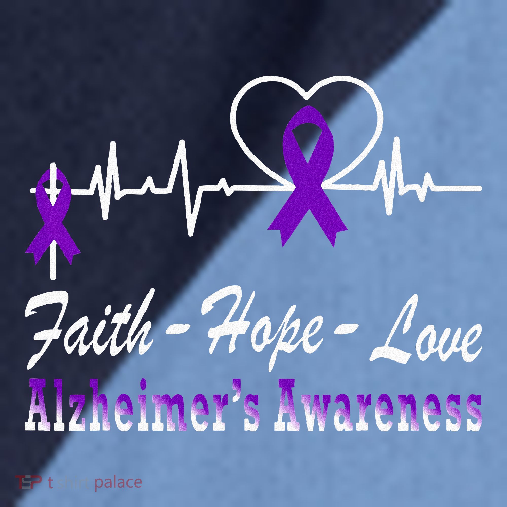 Alzheimer Awareness Purple Ribbon The End Of Alzheimers Raglan Baseball Sleeve Shirt