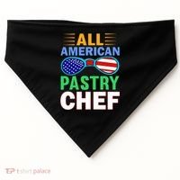 All American Pastry Chef USA-Made Doggie Bandana thumb 0