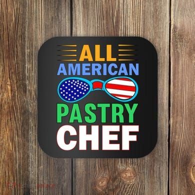 All American Pastry Chef Coaster