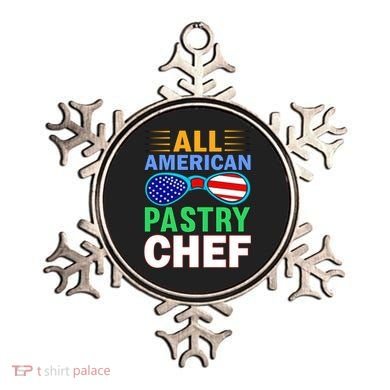 All American Pastry Chef Ornament