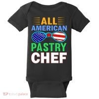 All American Pastry Chef Baby Bodysuit thumb 0