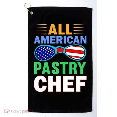 All American Pastry Chef Golf Towel