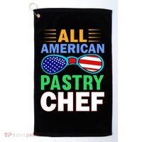 All American Pastry Chef Golf Towel thumb 0
