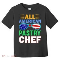 All American Pastry Chef Toddler T-Shirt thumb 0