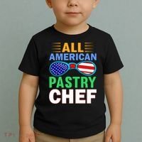 All American Pastry Chef Toddler T-Shirt thumb 2