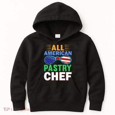 All American Pastry Chef Kids Hoodie