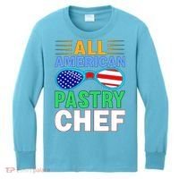 All American Pastry Chef Kids Long Sleeve Shirt thumb 0