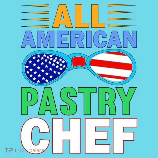 All American Pastry Chef Kids Long Sleeve Shirt